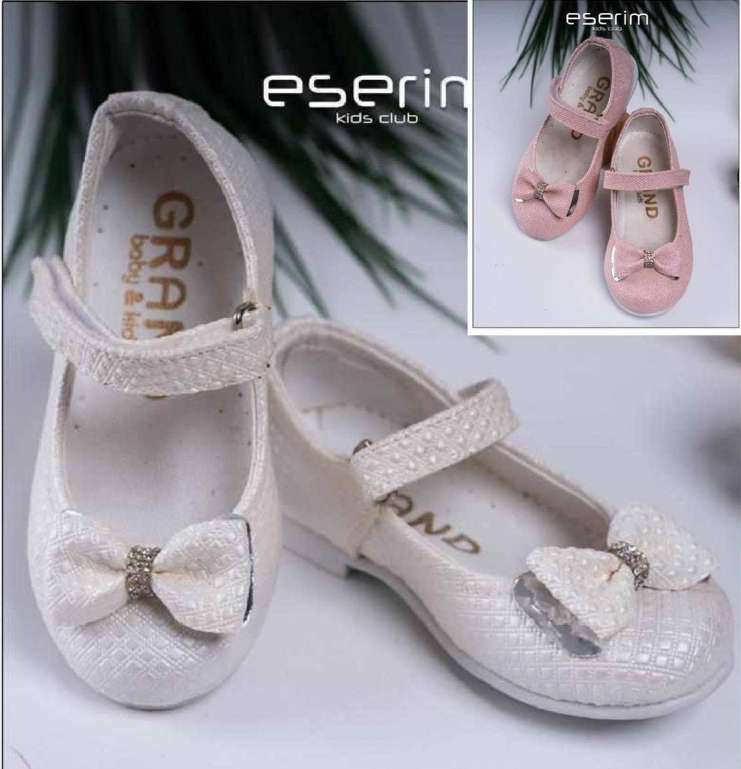 Size: 22-25 | Little People Shop | Baby Ballerina Shoes