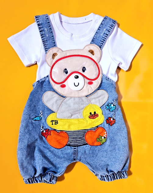 Little People Shop | Age: 0-18 Months | Kiddies Dungaree