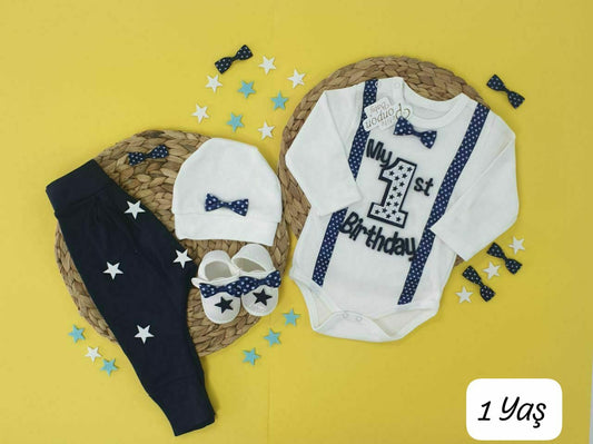 Birthday Set | Age: 3 -12 Months | Baby outfit