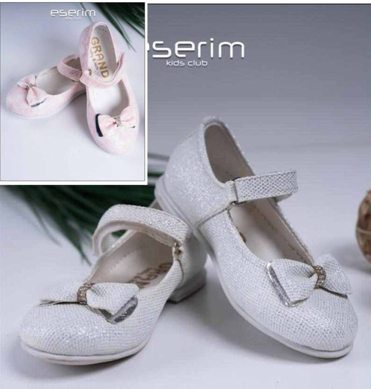 Size: 22-25 | Little People Shop | Baby Ballerina Shoes
